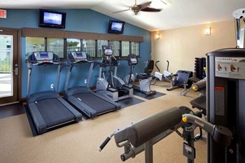Fitness Center with Treadmills at Coral Club, Bradenton, 34210